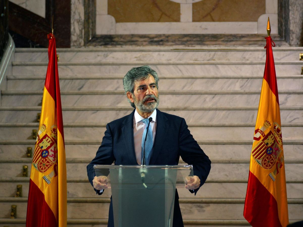 Foto: El presidente del Tribunal Supremo y del Consejo General del Poder Judicial, Carlos Lesmes. (EFE) 