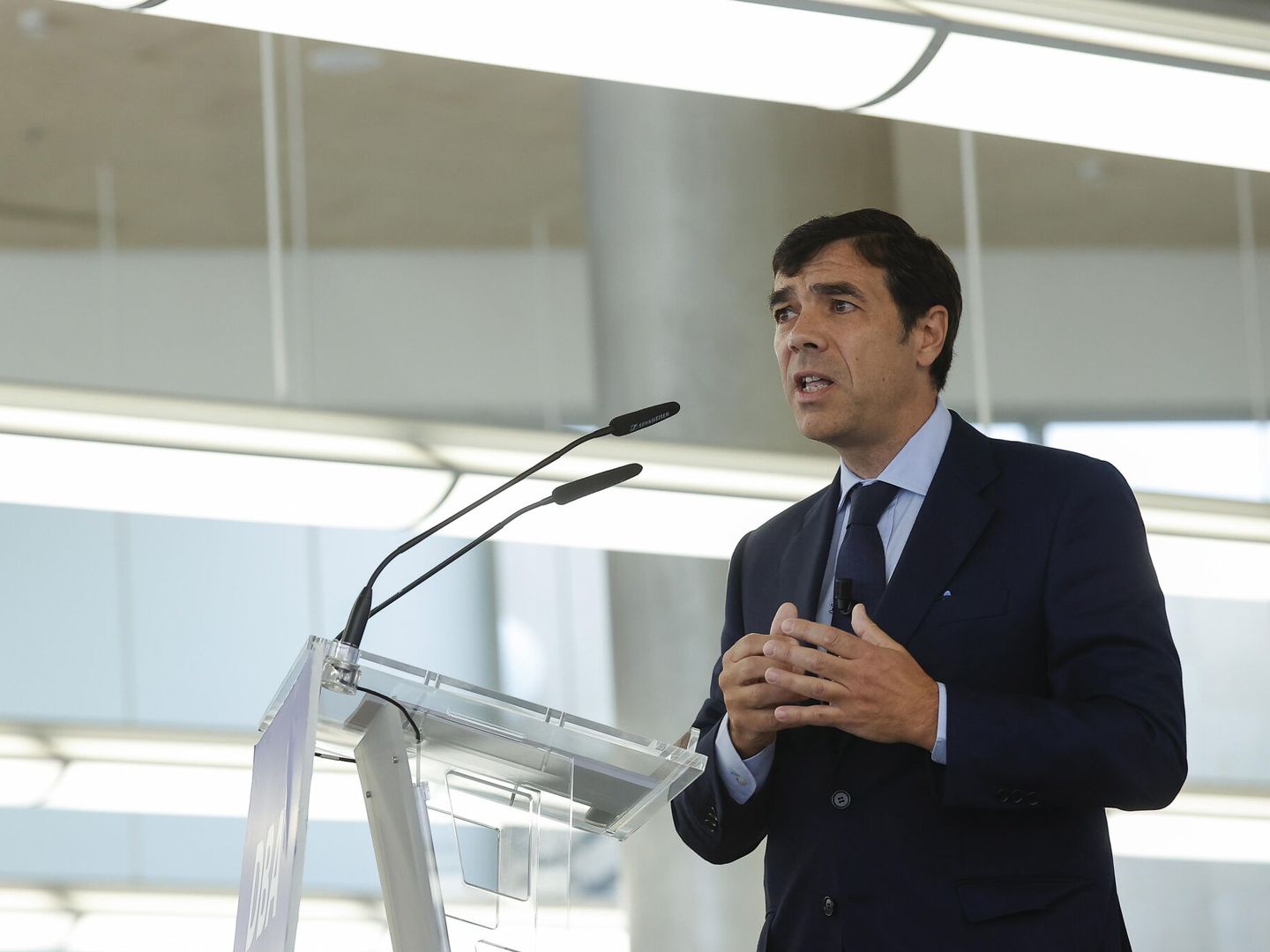 El presidente de Kutxabank, Antón Arriola. (EFE/Miguel Toña)