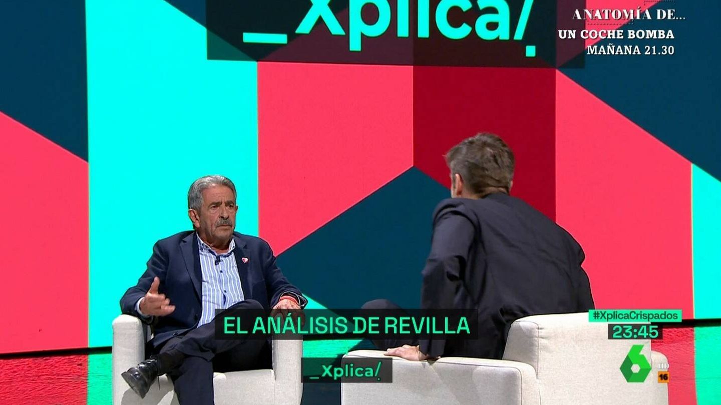 Miguel Ángel Revilla y José Yélamo en 'La Sexta Xplica'. (Atresmedia)