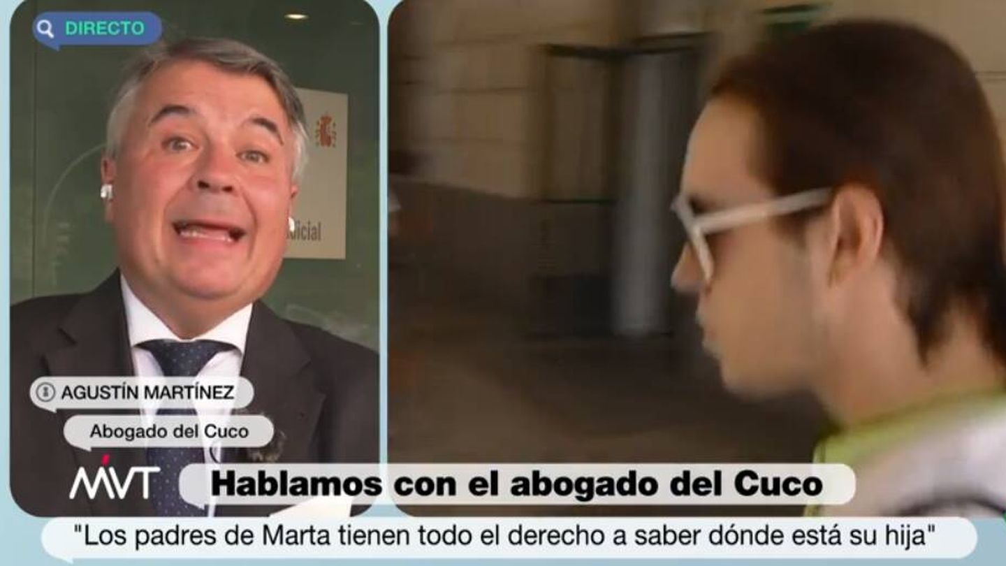 El abogado de El Cuco, Agustín Martínez. (Atresmedia)