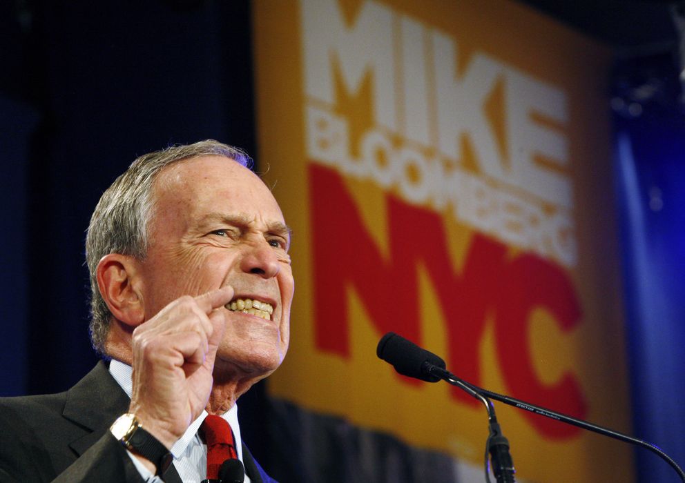 Foto: El ya exalcalde de Nueva York, Michael Bloomberg, tras vencer en las elecciones de 2009. (Reuters)