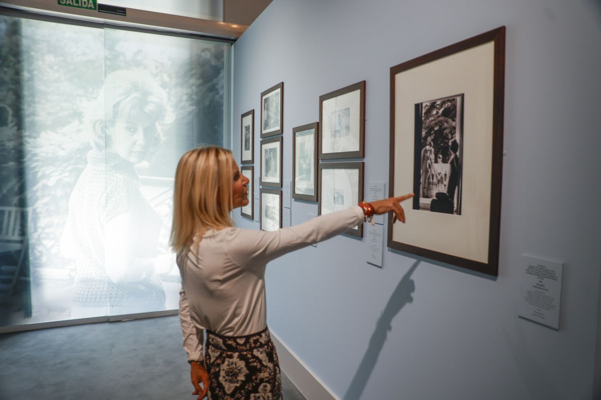 Foto: Eugenia Martínez de Irujo, durante la presentación de la muestra. (Gtres)