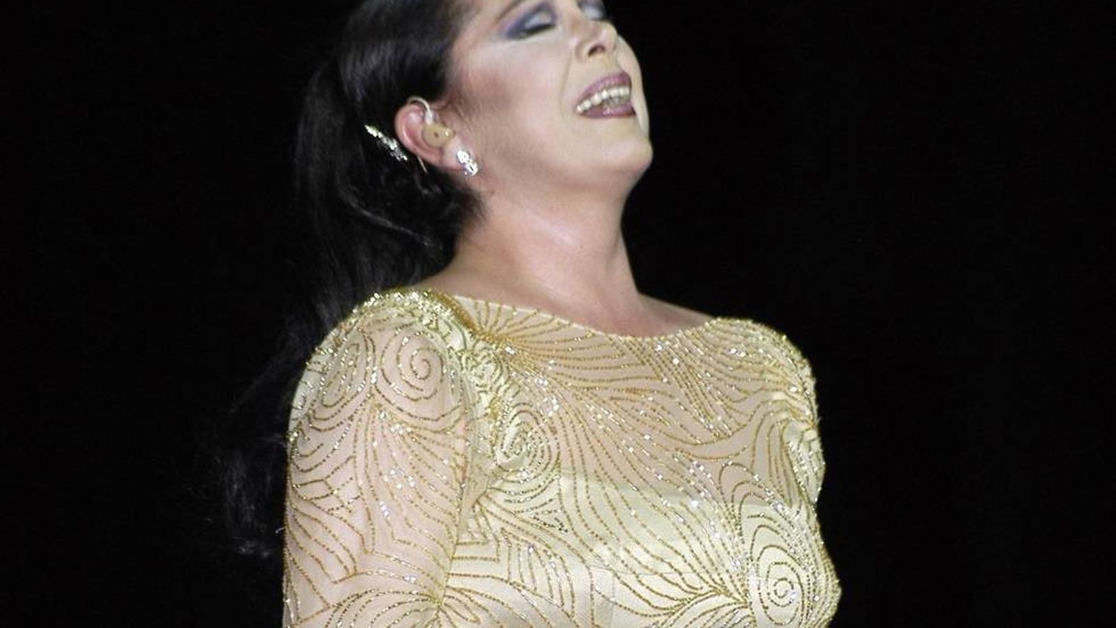 Foto: Isabel Pantoja en un concierto. (Cordon Press)
