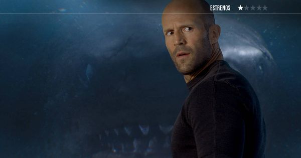 Foto: Jason Statham es el piloto submarino más rápido de 'Megalodón'. (Warner) 