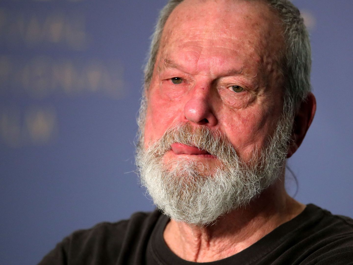 El bueno de Terry Gilliam se quedaría con esta carita tras frustrarse su proyecto de 'Watchmen'. (EFE)