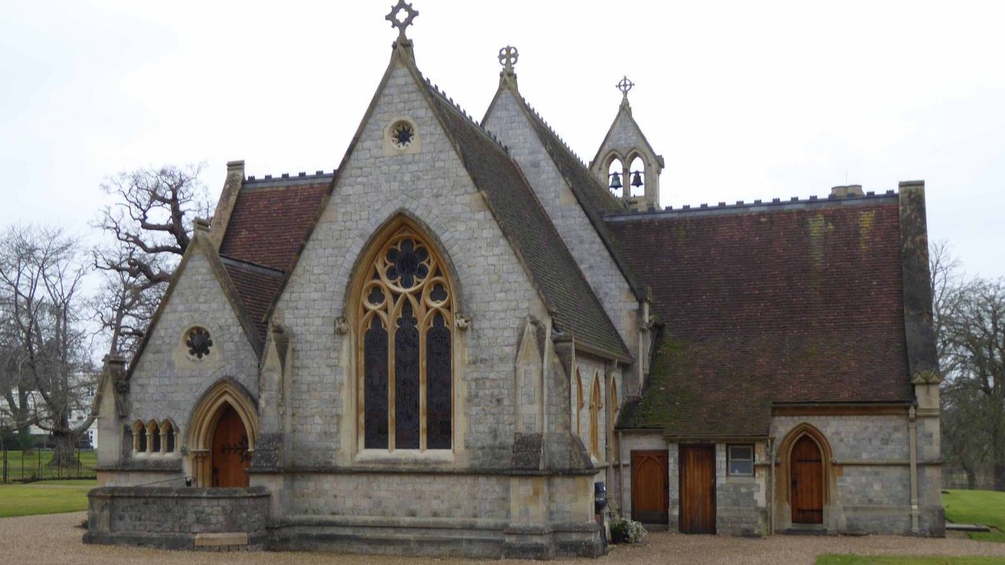 La capilla All Saints de Windsor.