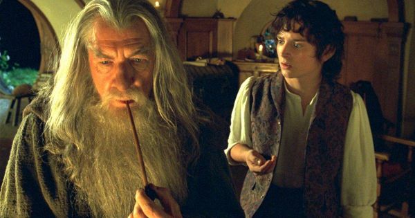 Foto: Imagen de Gandalf y Frodo en 'El Señor de los Anillos'. (Agencias)