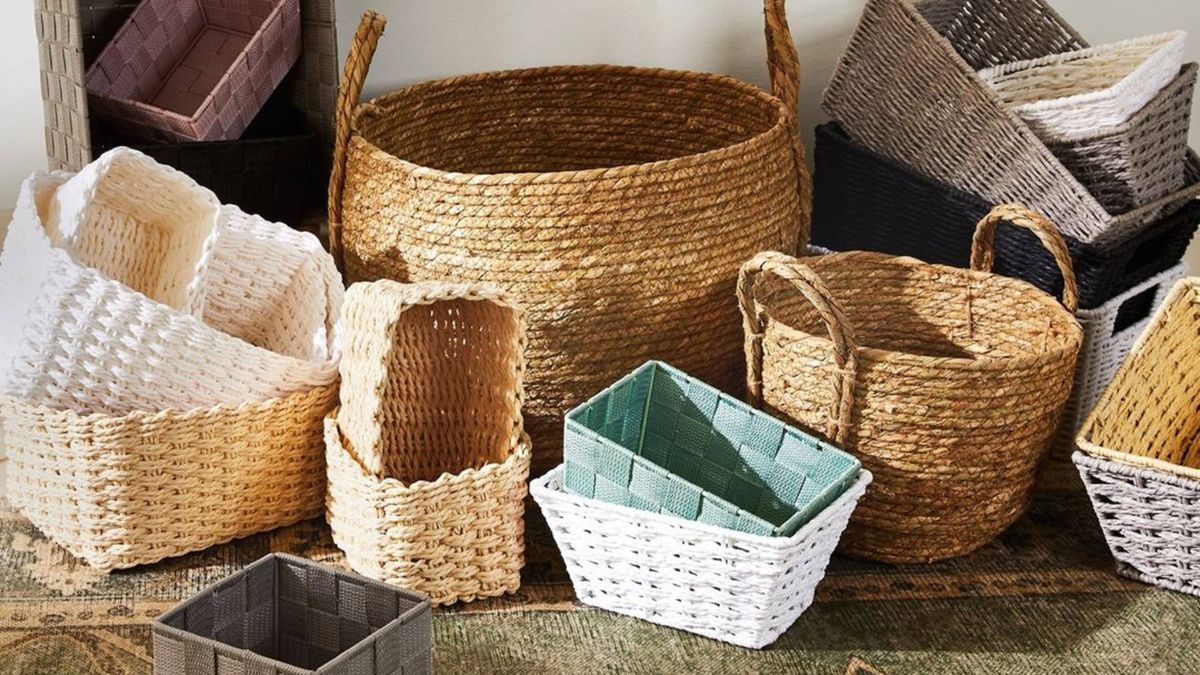 Los mejores complementos para tu baño pueden ser estas cestas de Primark Home