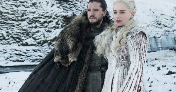 Foto: Jon Snow y Daenerys Targaryen en la última temporada de 'Juego de Tronos'. (HBO)