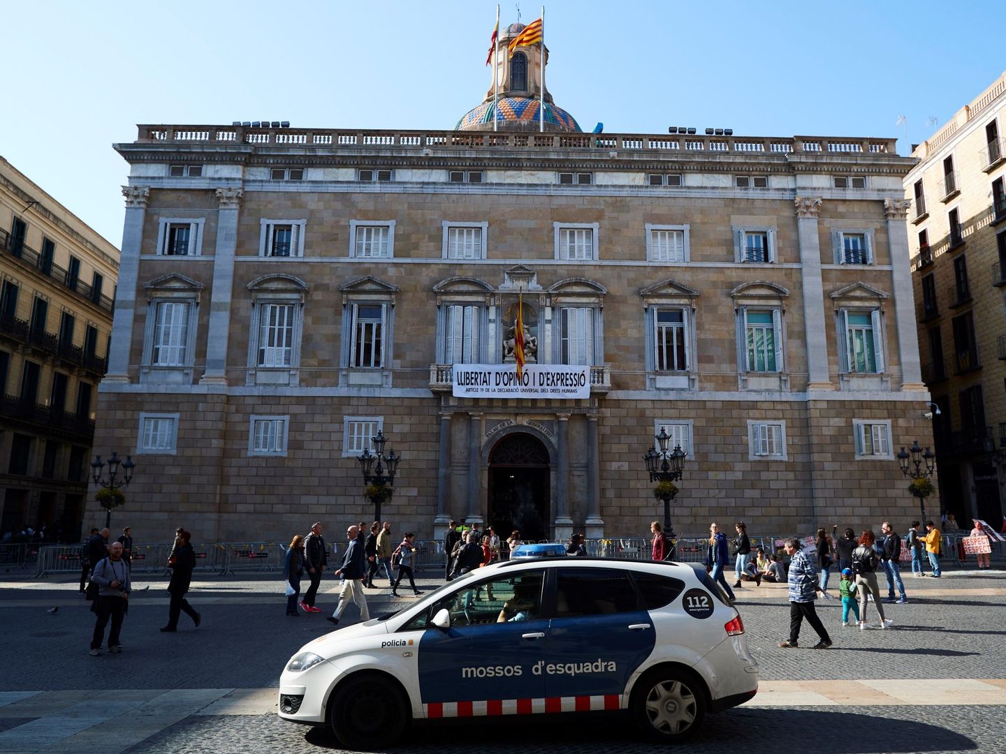 Palau de la Generalitat, en una imagen de archivo. (EFE)