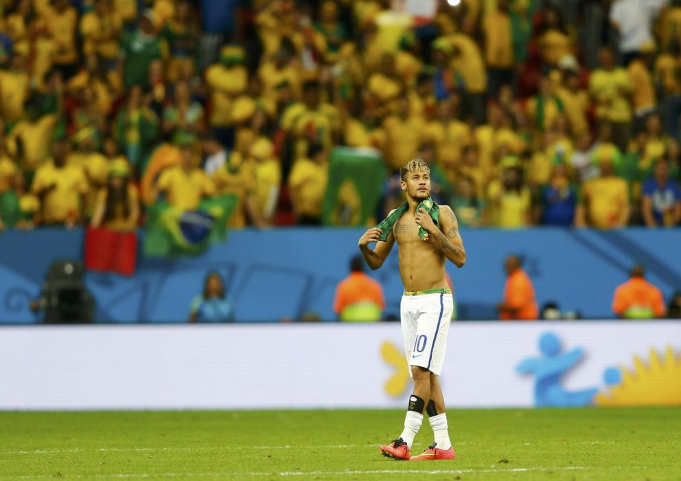 Foto: Neymar, tras el partido ante Camerún (Reuters).
