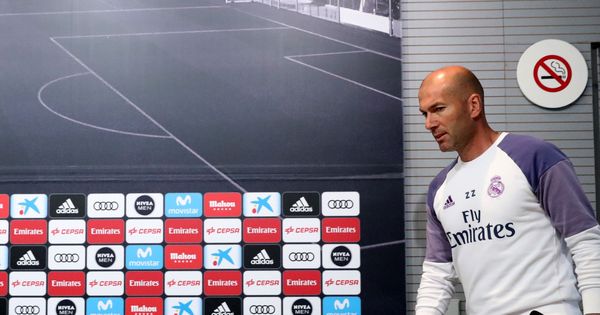 Foto: Zidane, en una rueda de prensa el pasado martes (Efe) 