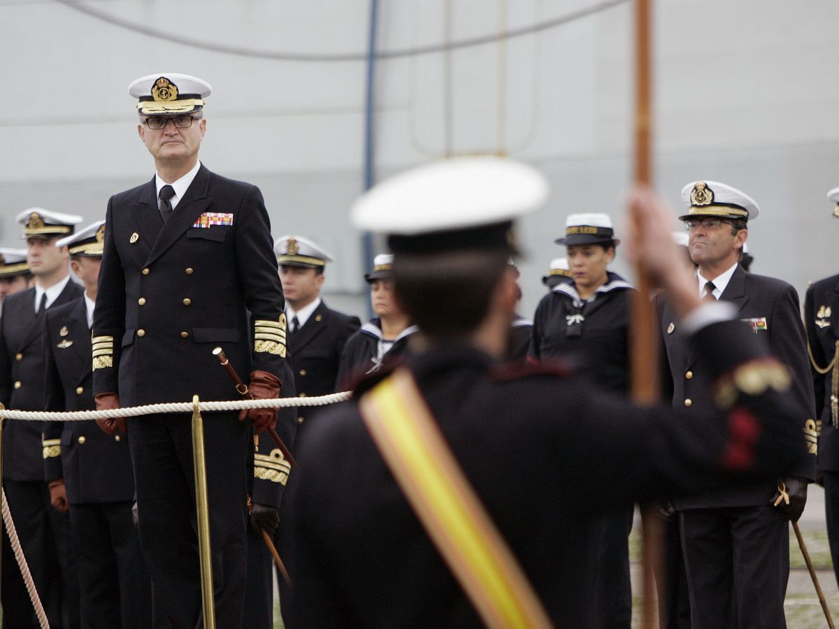 Foto: El almirante de la flota, Juan Rodríguez Garat, en una foto de archivo. (EFE/Kiko Delgado)
