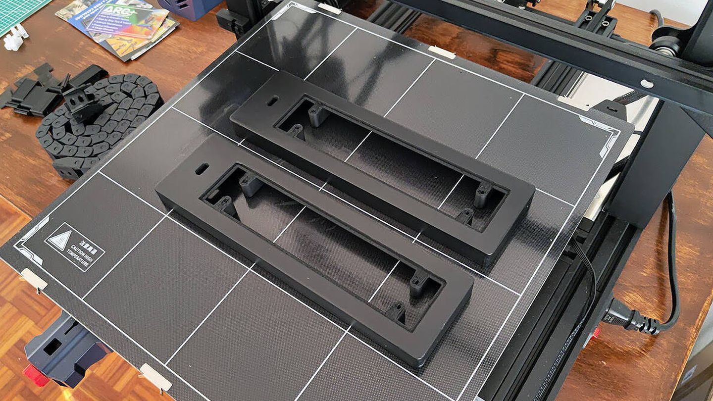 Una cama de impresora 3D en cristal de borosilicato.