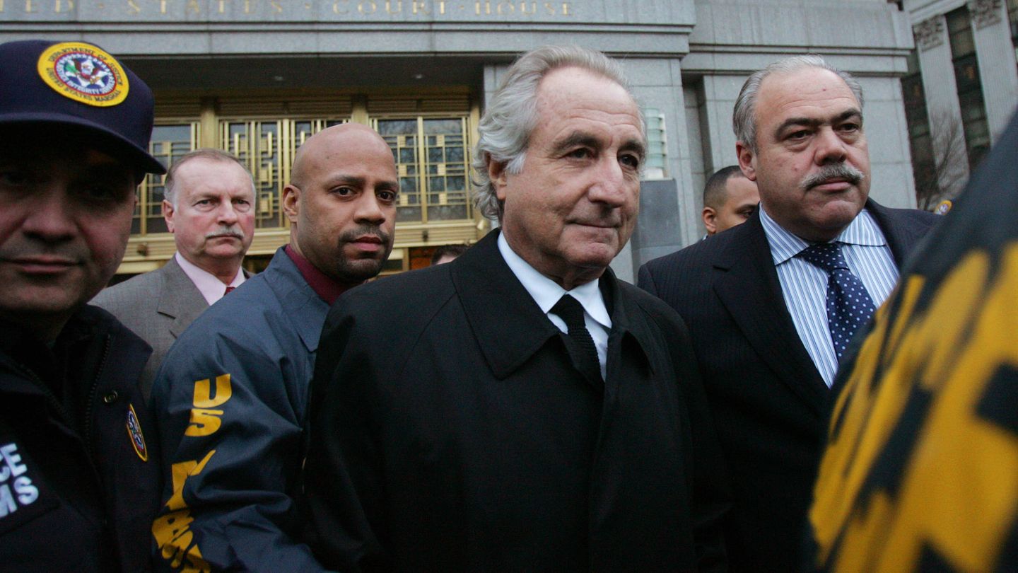  Bernie Madoff, en su juicio de 2009. (Getty)