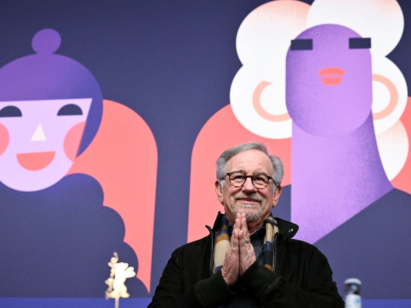 Spielberg a su llegada a la Berlinale. (Reuters)