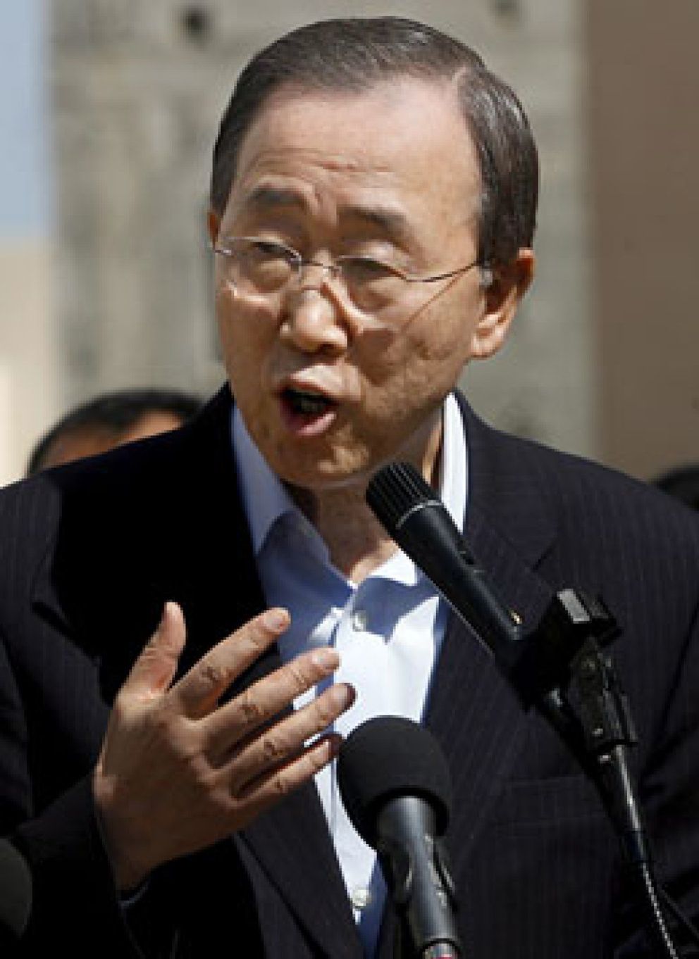 Foto: Ban Ki-moon tilda de "inútil e inaceptable" el bloqueo israelí a Gaza