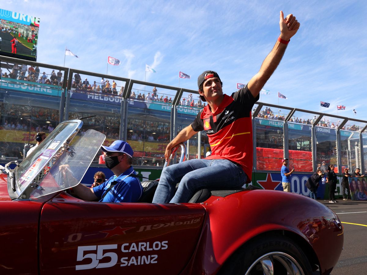 Foto: Carlos Sainz renueva su contrato con Ferrari. (Reuters/Martin Keep)