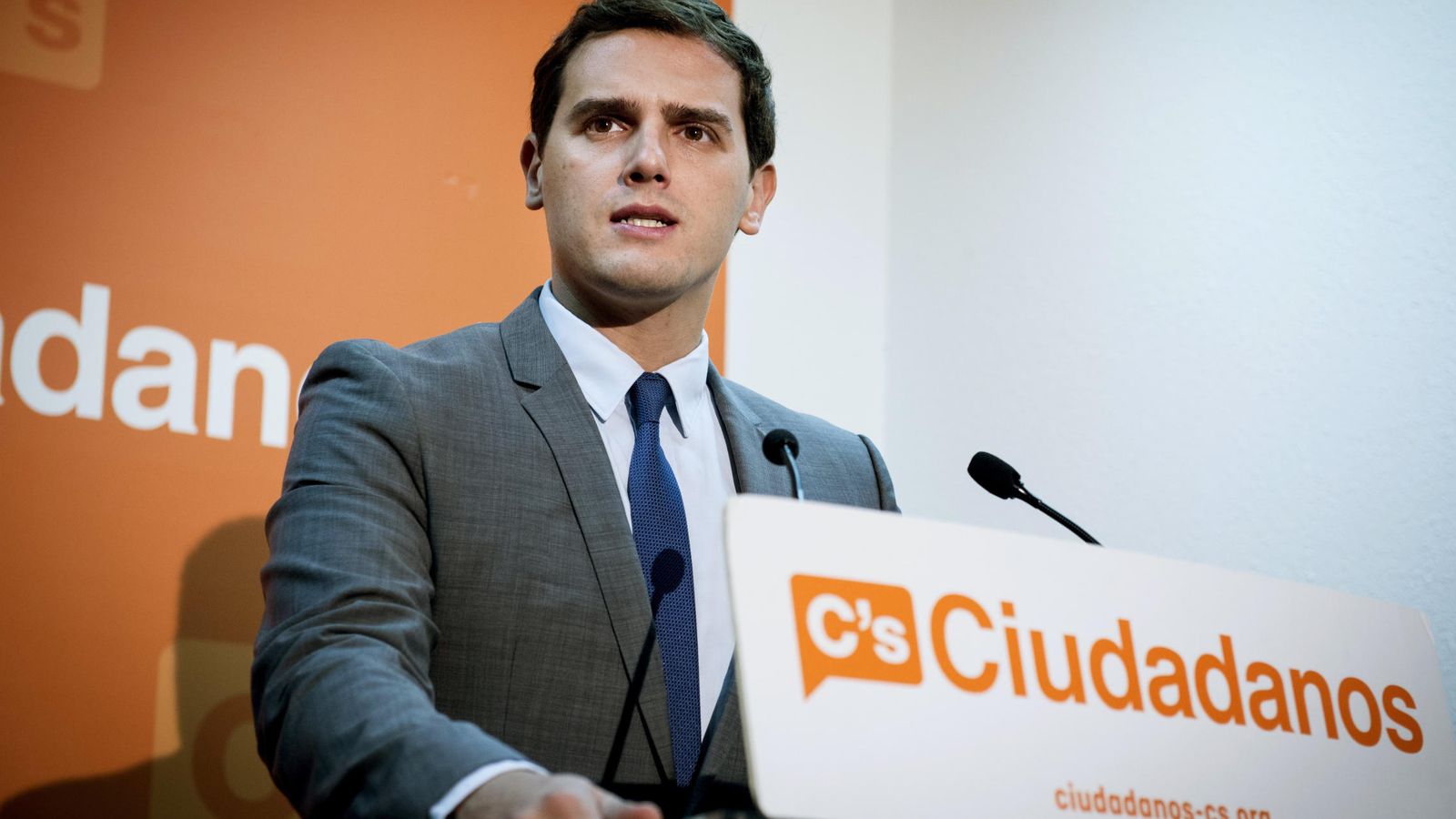 Foto: El candidato de Ciudadanos a la Presidencia del Gobierno, Albert Rivera. (Efe)