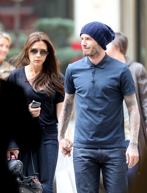 Foto: David Beckham y su mujer Victoria en una imagen de archivo. (I.C.)
