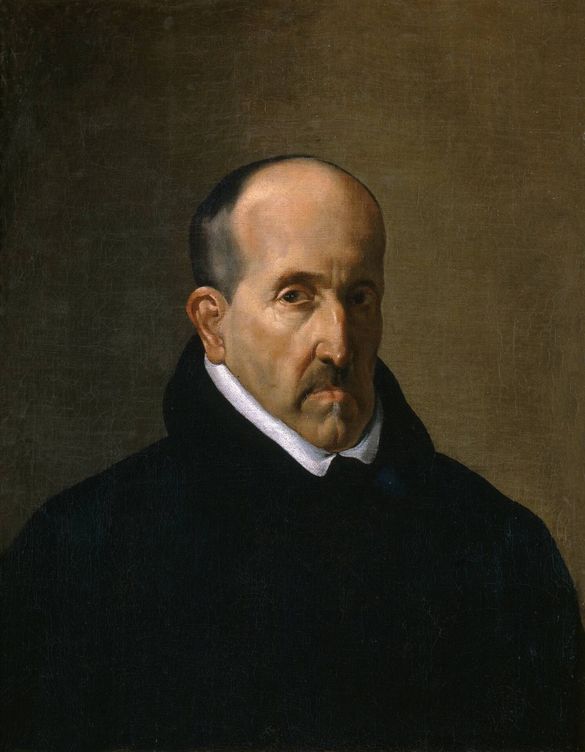 'Luis de Góngora y Argote'. Copia de Diego Velázquez. Museo del Prado.
