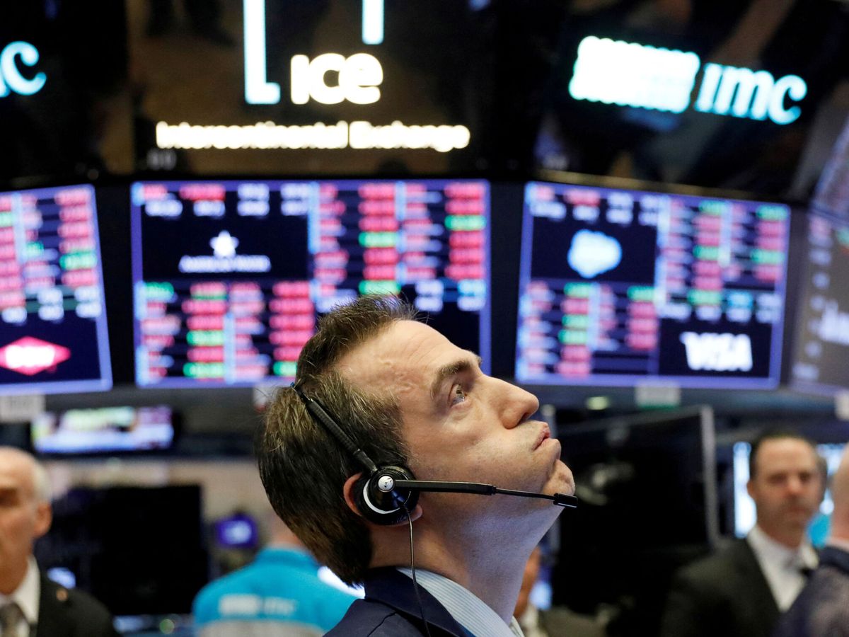 Foto: Trader en la Bolsa de Nueva York. (Reuters/Lucas Jackson)