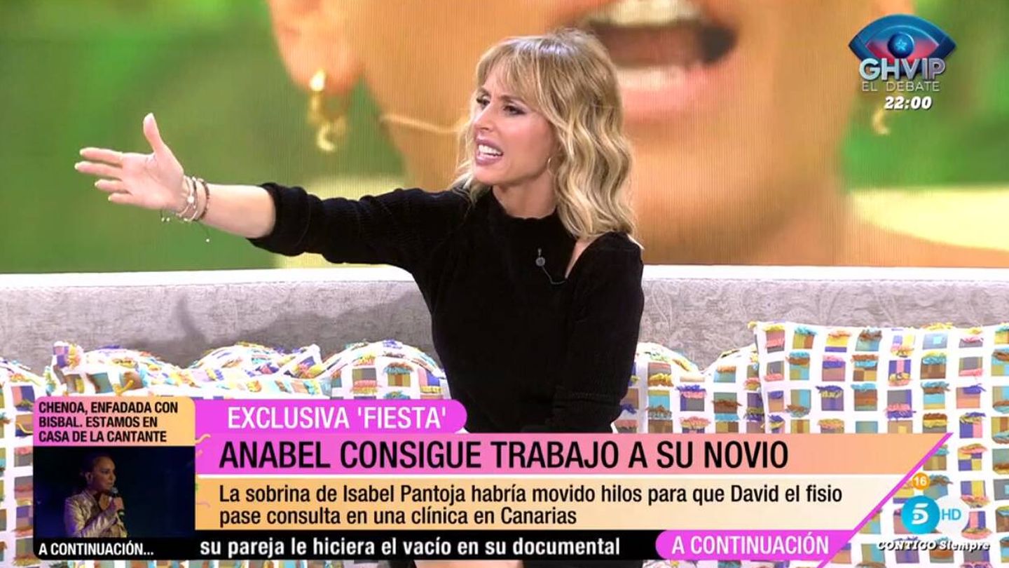 La presentadora Emma García. (Mediaset)