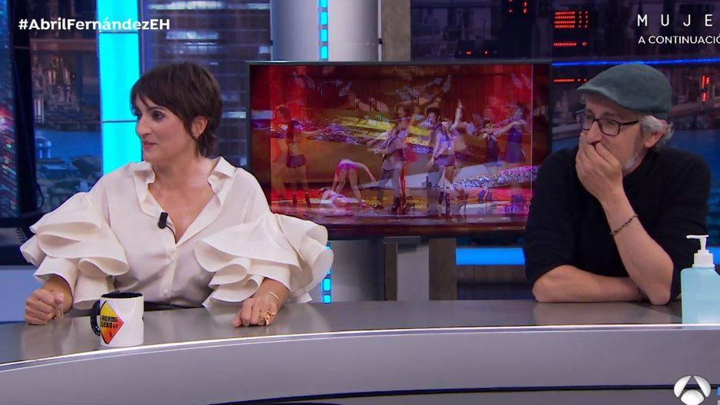Silvia Abril y David Fernández en 'El hormiguero'. (Atresmedia Televisión)
