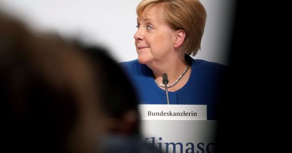 Foto: La canciller alemana, Angela Merkel, ante la prensa. (Reuters)