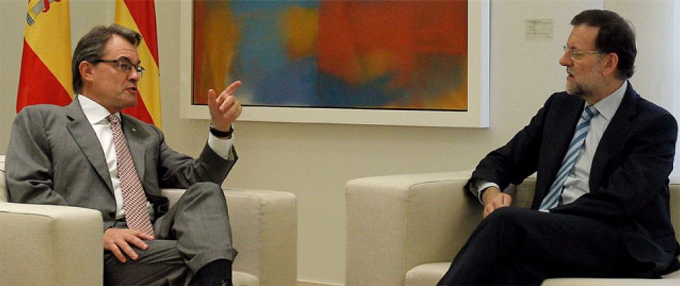 Foto: El doble éxito de Mas: dialogar con Rajoy sin irritar a ERC y flexibilizar el déficit