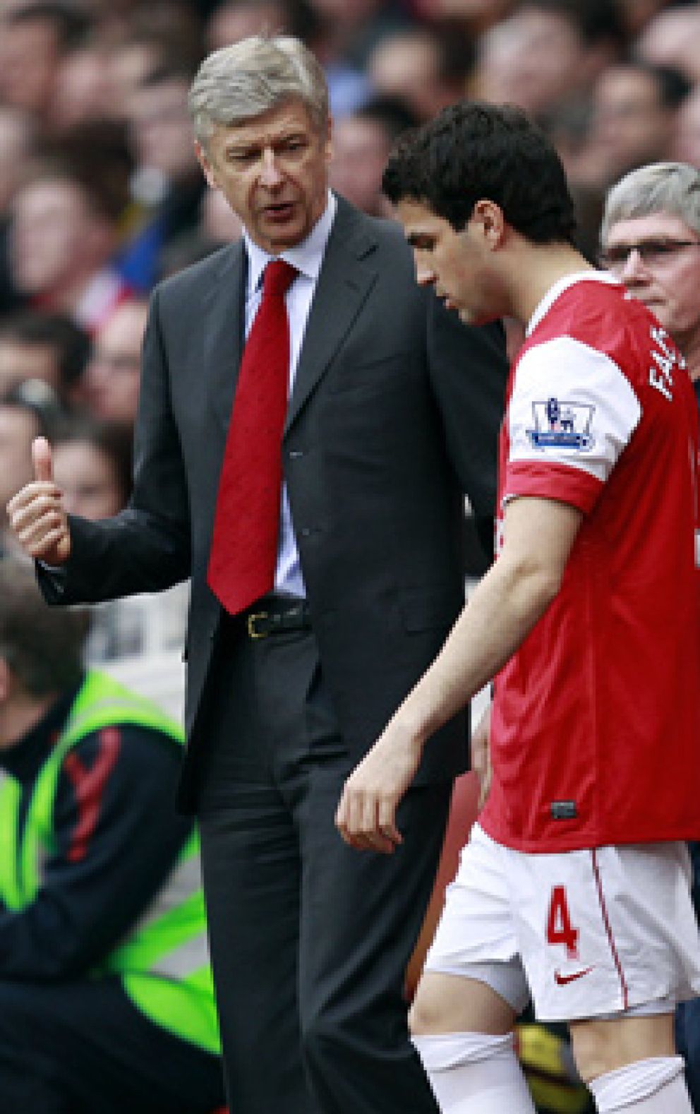 Foto: Cesc ya ha dicho a Wenger que no quiere seguir en el Arsenal