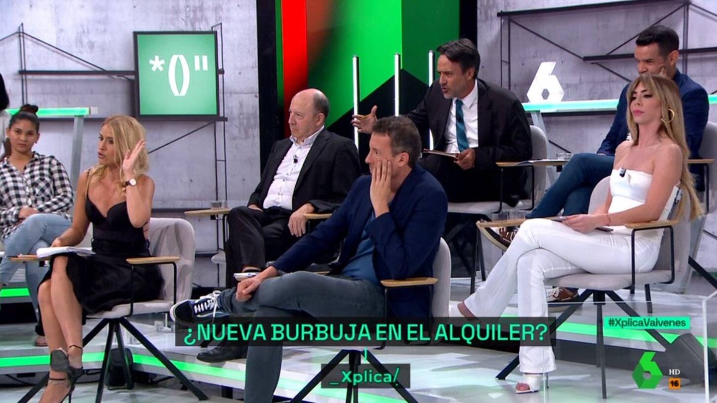 Afra Blanco y Luis Garvía discuten en 'La Sexta Xplica'. (Atresmedia)