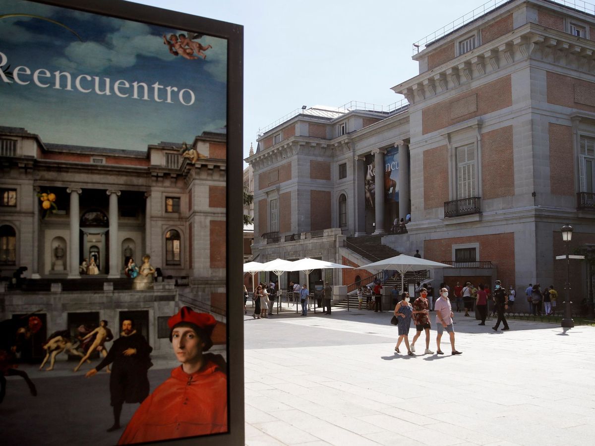 Foto: Vista de la fachada del Museo del Prado. (EFE/Juan Carlos Hidalgo)