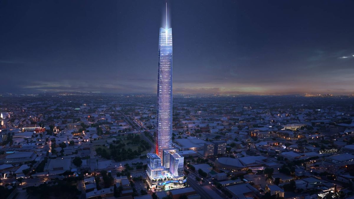 Esta aguja en medio de la nada será el nuevo rascacielos más grande de Estados Unidos