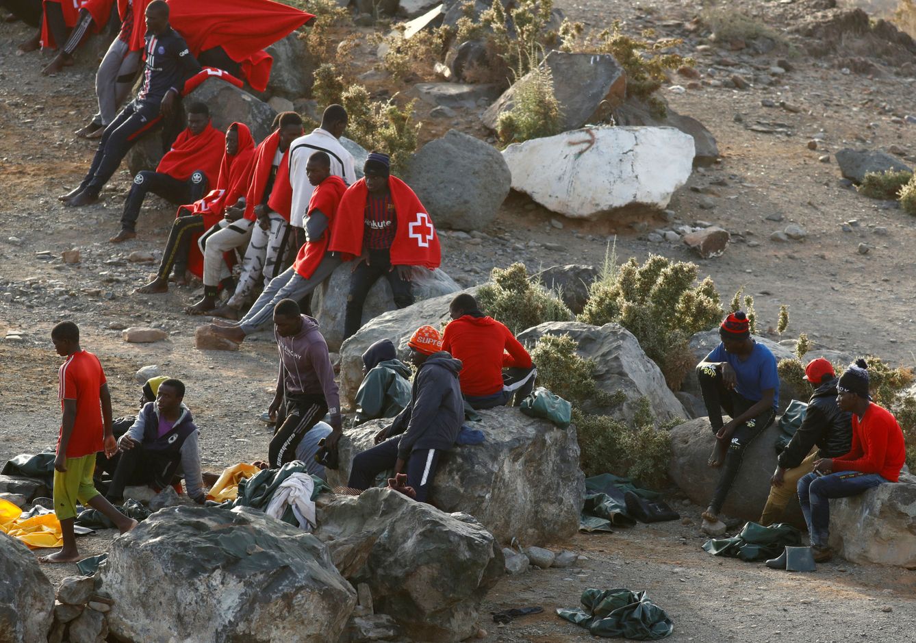 Hasta el 31 de mayo, habían llegado 2.475 migrantes por vía marítima a Canarias. (Reuters)