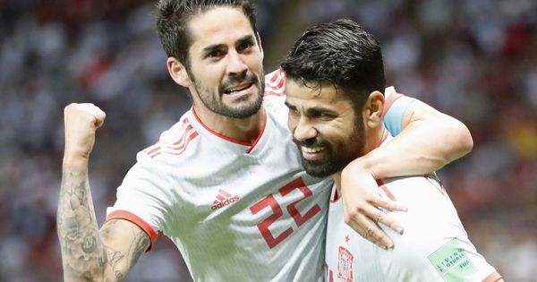 Foto: España logra vencer a Irán en el Mundial de Rusia 2018. (EFE)