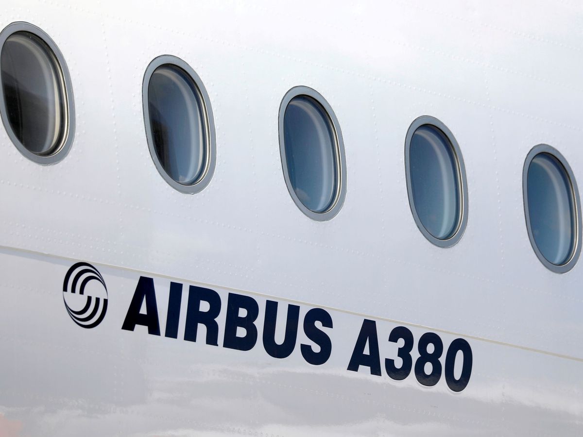 Foto: Avión de Airbus.