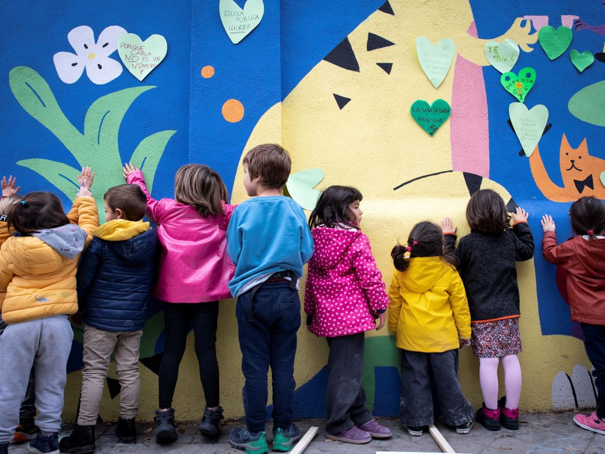 Foto: Foto de la escuela infantil 'La Jara' (Madrid) en 2021.(EFE/Luca Piergiovanni)