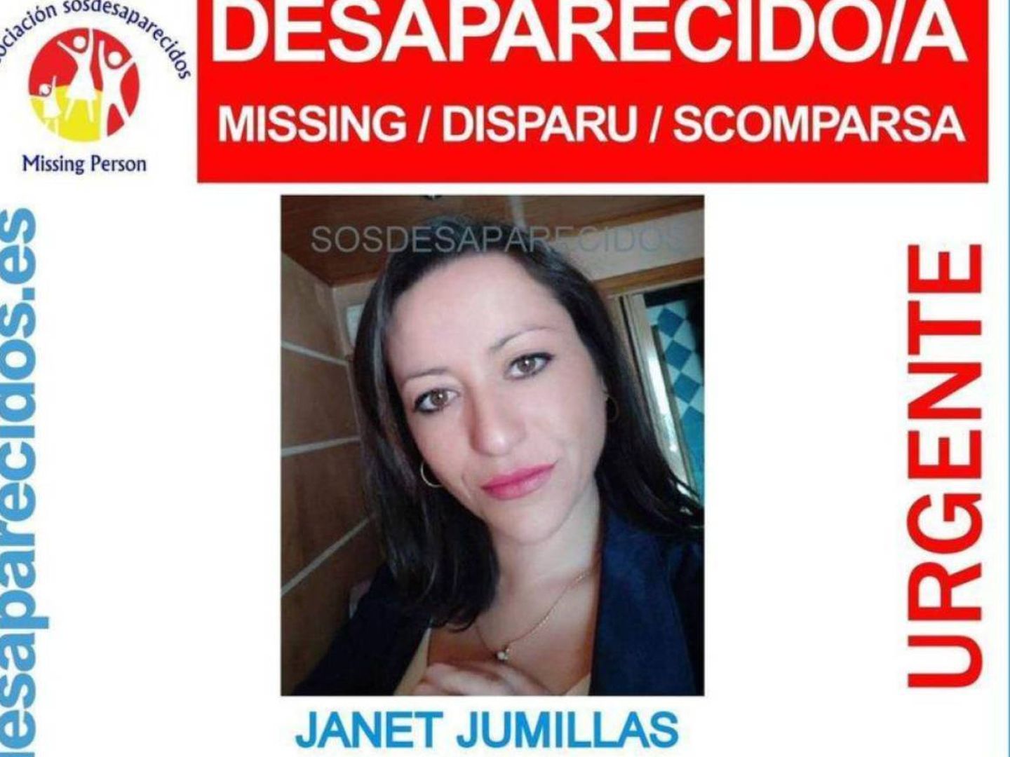 Cartel de la desaparición de Jumillas.