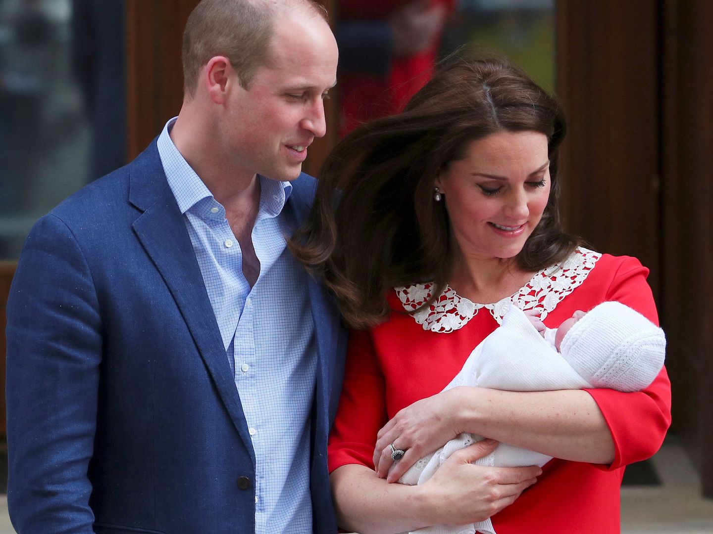 Nacimiento del príncipe Louis. (Reuters)