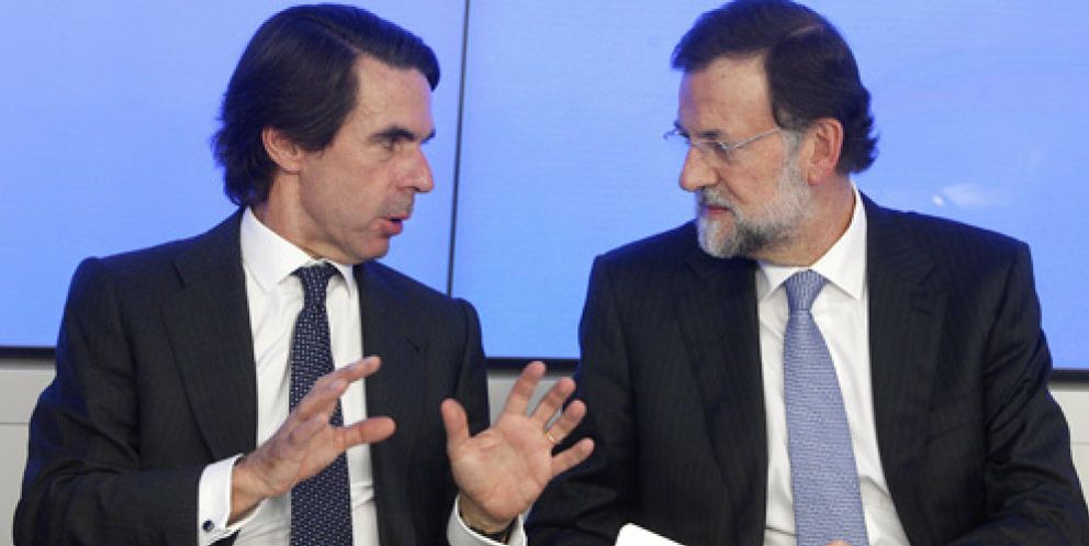 Foto: Aznar reaparece tras las elecciones en un Comité Ejecutivo del PP