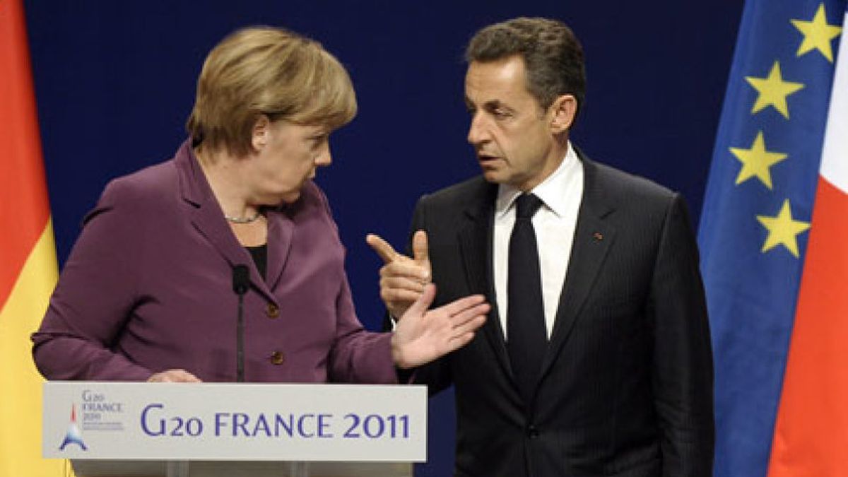 Sarkozy, Merkel, Berlusconi y Zapatero se reúnen para abordar la crisis de Grecia