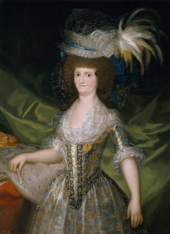 María Luisa de Parma, por Goya en 1789.