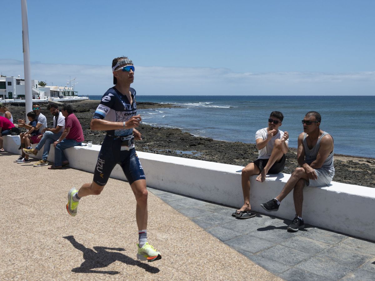 Foto: Ironman de Lanzarote. (EFE/Adriel Perdomo)