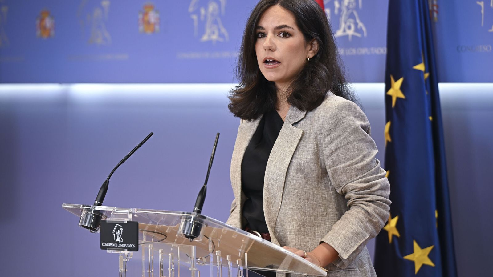 Quién es Pepa Millán: la portavoz más joven de la historia del Congreso que lidera a Vox en la Cámara