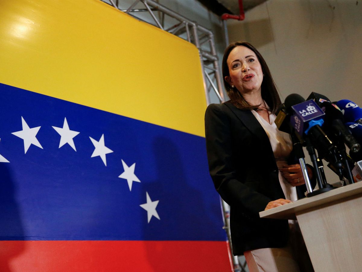 Foto: María Corina Machado, ganadora de las primarias presidenciales de la oposición venezolana. (Reuters/Leonardo Fernández Viloria)