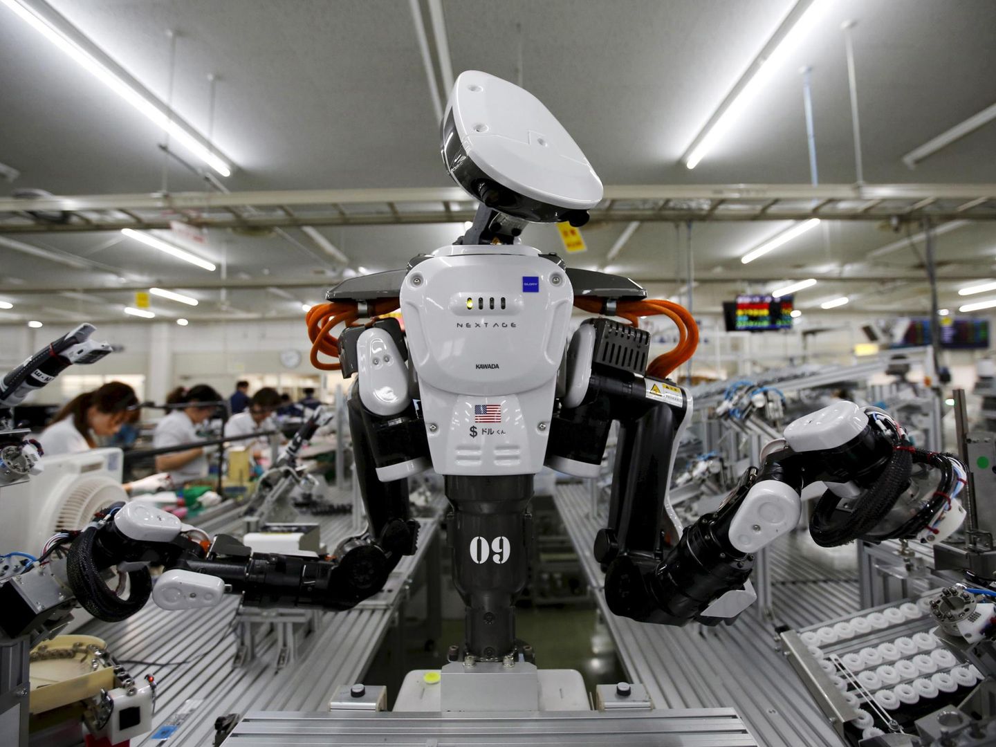 la automatización robótica afectará al nueve por ciento de la población activa en Estados Unidos (Foto: Reuters)