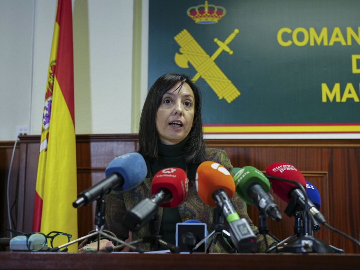 Foto: La nueva directora general de la Guardia Civil, Mercedes González. (EFE/Borja Sánchez Trillo)