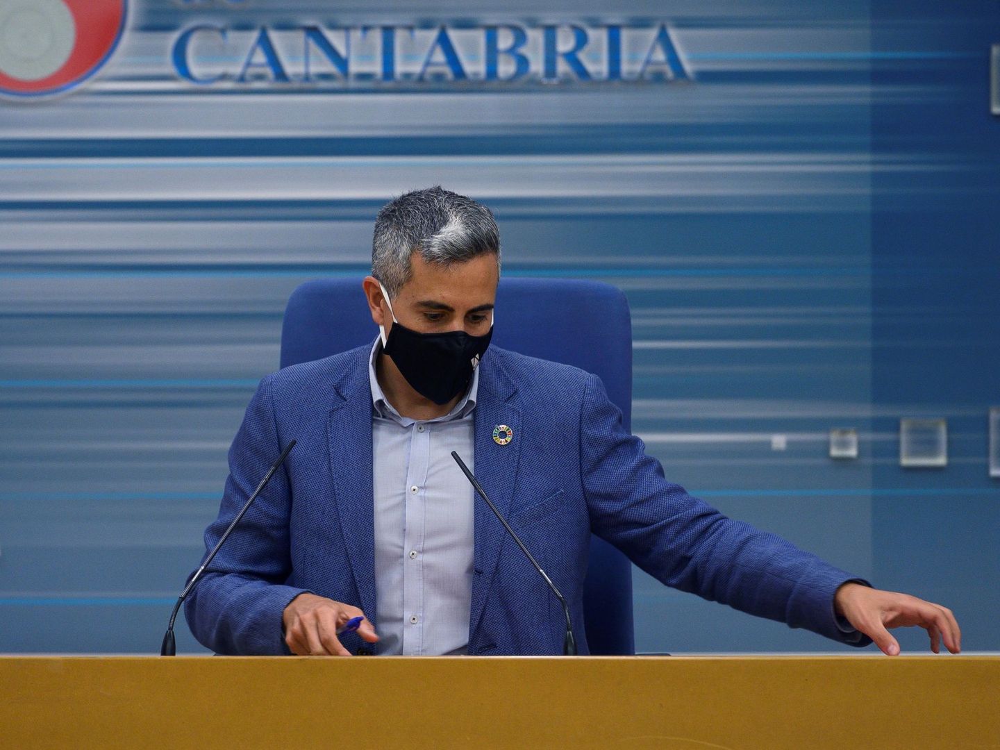 El vicepresidente y portavoz del Gobierno de Cantabria, Pablo Zuloaga. (EFE)