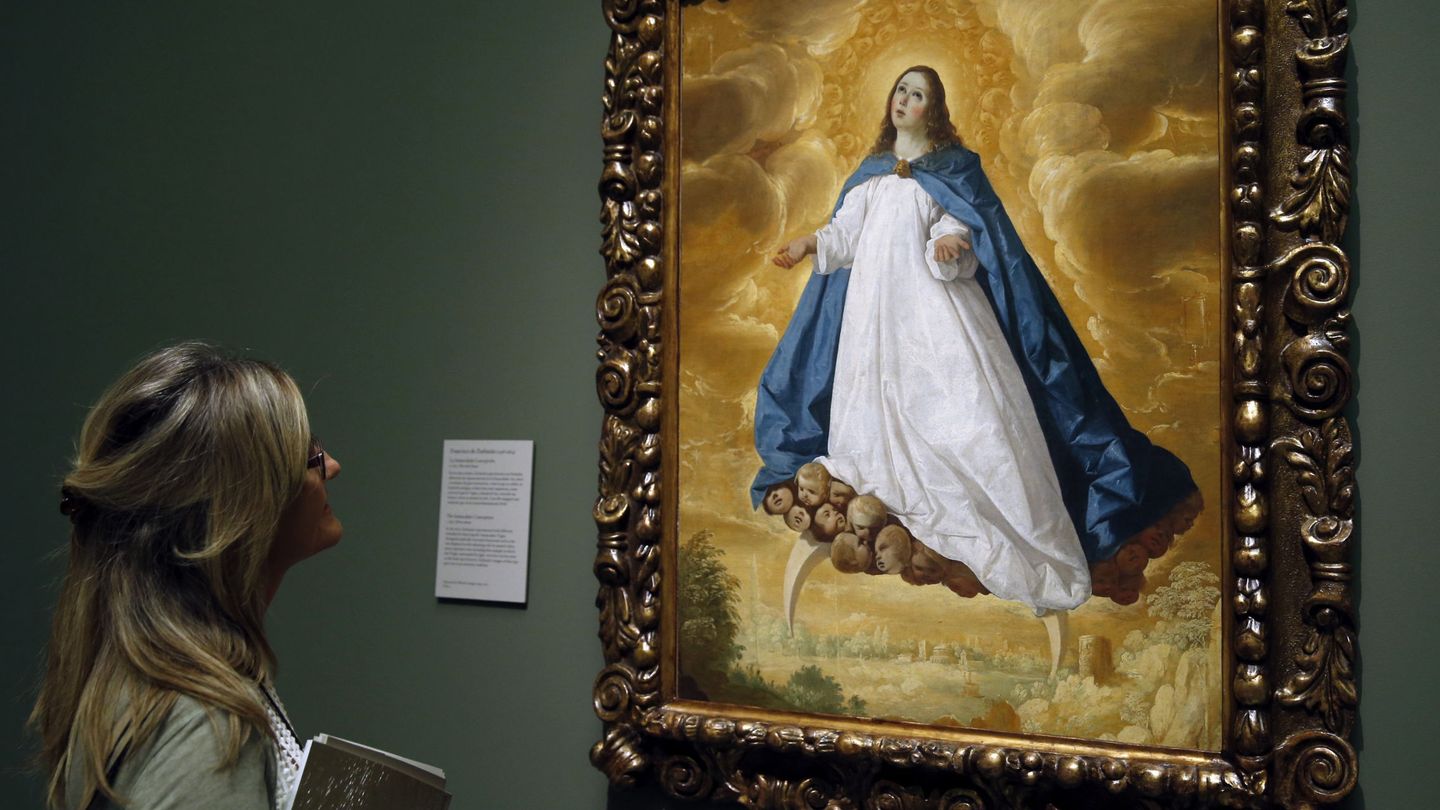 'La Inmaculada Concepción' de Francisco de Zurbarán. (EFE/Ángel Díaz)